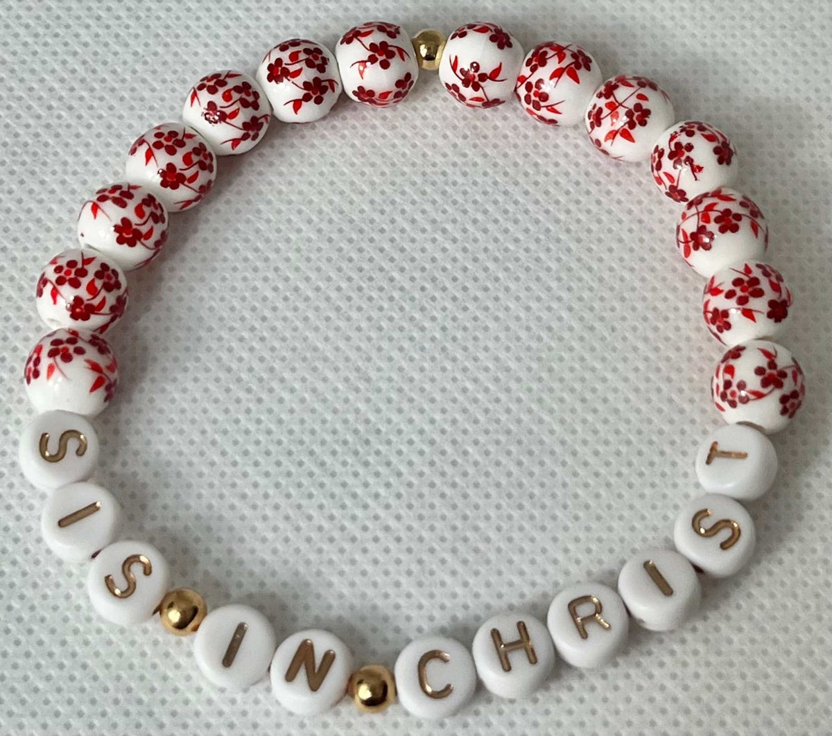 Bead Bracelet – Sis In Christ Floral Christian Jewelry