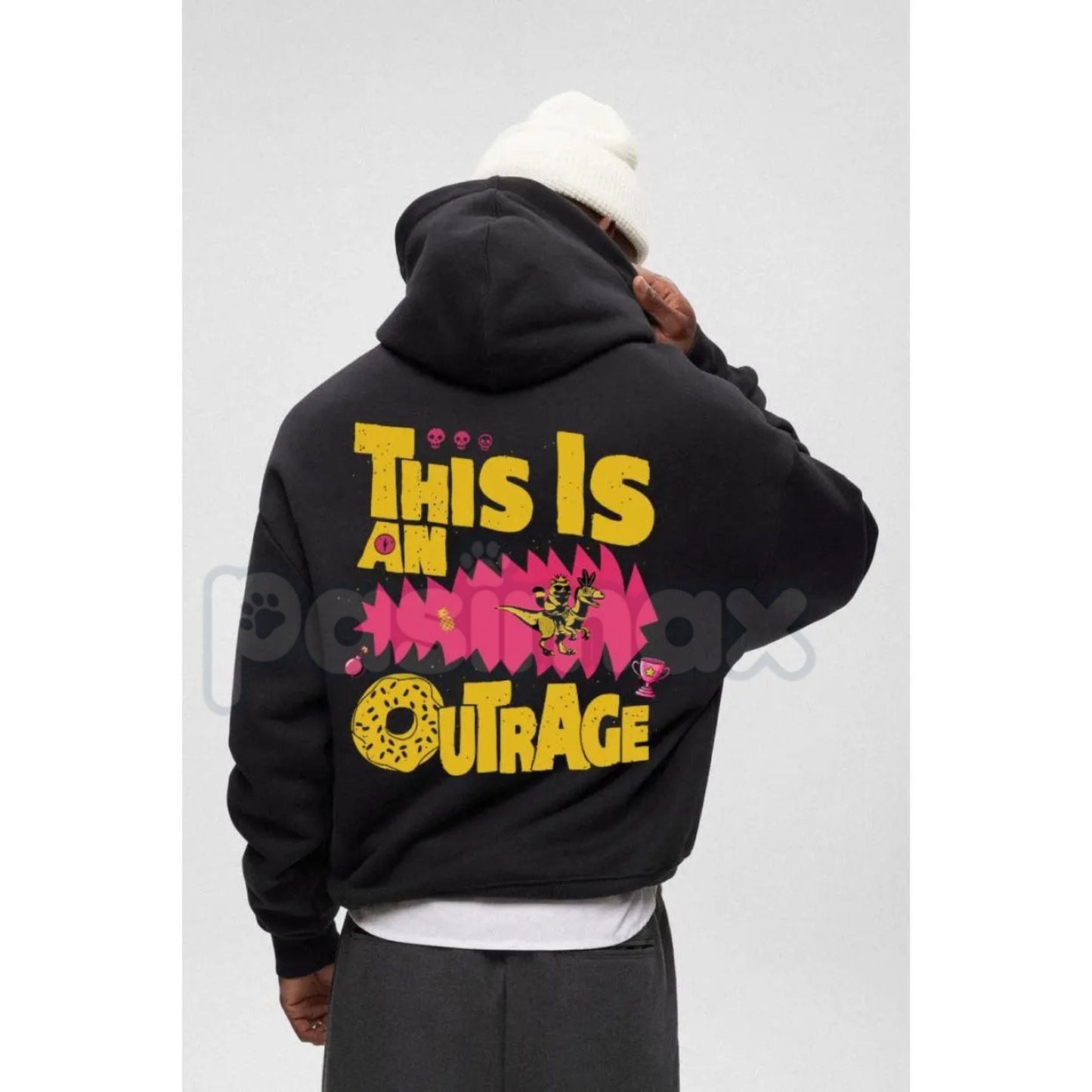Dungeon Crawler Carl & Princess Donut Cat Hoodie – Epic LitRPG Series Fan Pullover, Unisex Fantasy Streetwear